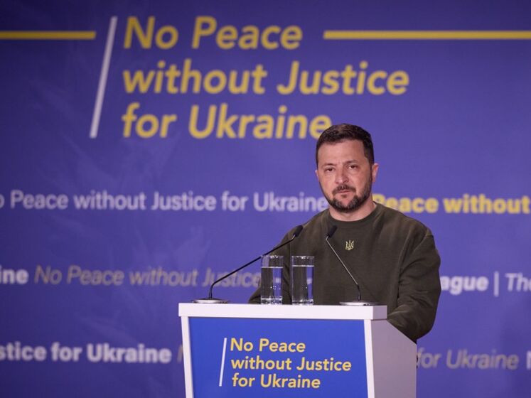 Зеленський про "гібридний" формат суду для Путіна: Потрібен справжній, повноцінний трибунал